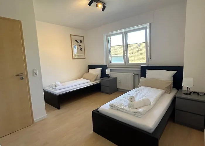 O107 Xl Eg 4 Zi I 2 Wc I Teams I Premium Betten Lejlighed Ibbenbüren